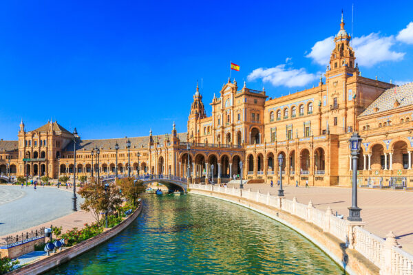 Spanien Sevilla Plaza Espana