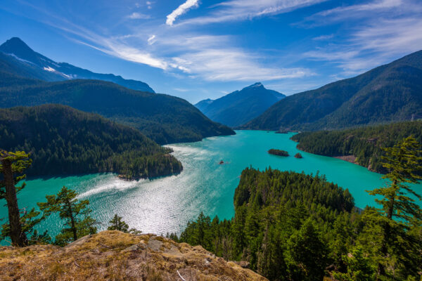 USA Washington Diablo Lake