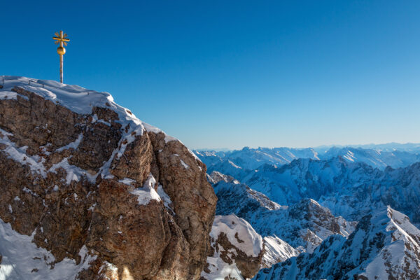 Alpen Zugspitze Kreuz