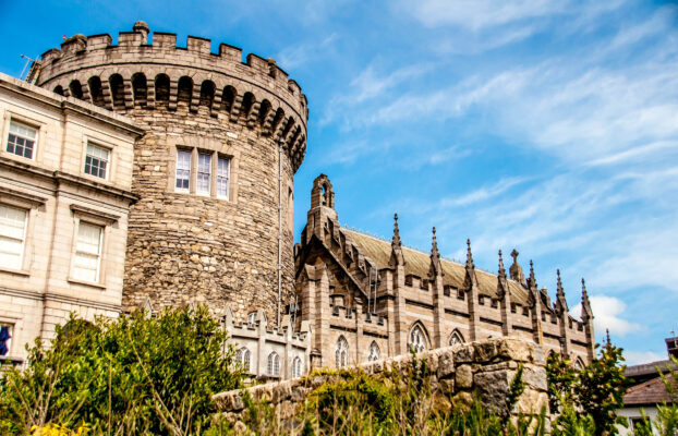 Irland Dublin Turm Schloss