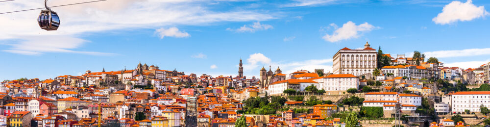 Portugal Porto Altstadt Dächer