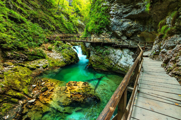 Slowenien Bled Vintgar Gorge