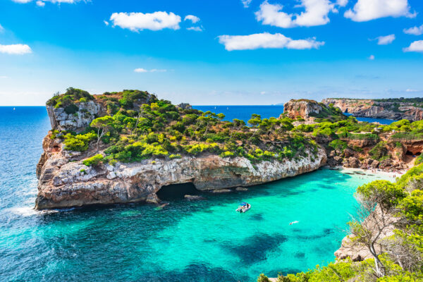 Spanien Mallorca Cala Moro Strandabschnitt