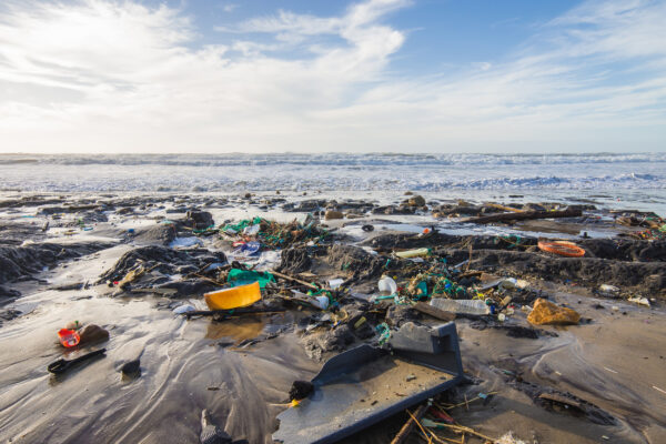 Umweltverschmutzung Müll Strand