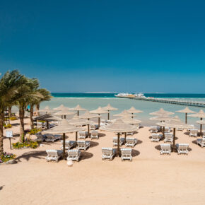 Ägypten Hurghada Weisser Strand