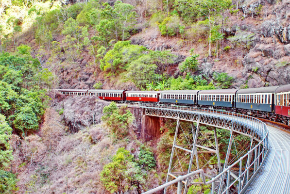 Australien Kuranda Zug