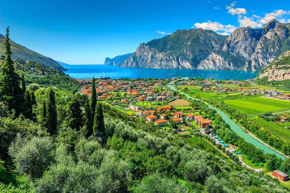 Italien Gardasee Sarca Fluss