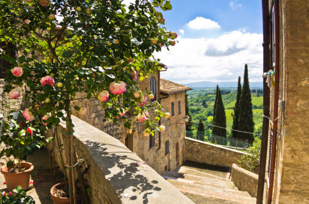 Italien Toskana San Gimignano