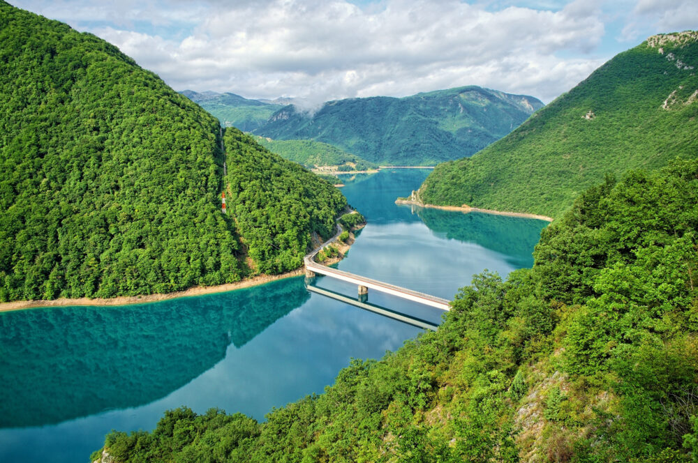 Montenegro Piva Lake