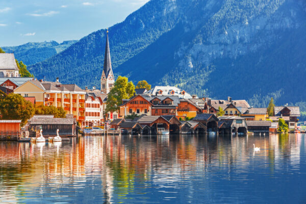 Österreich Hallstatt Berg