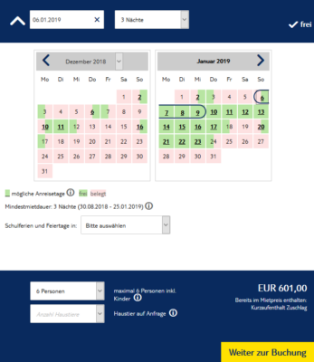 4 Tage Leuchtturm-Ferienhaus