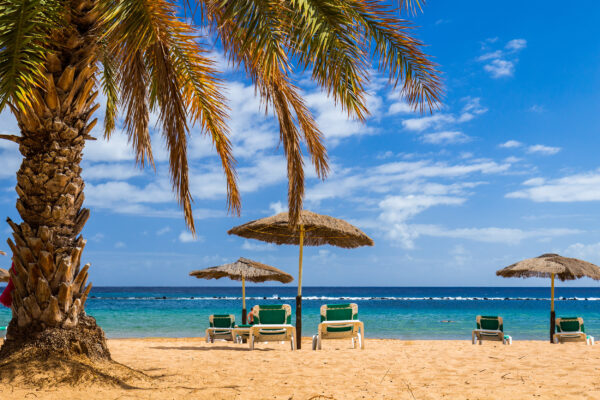 Spanien Teneriffa Tropischer Strand