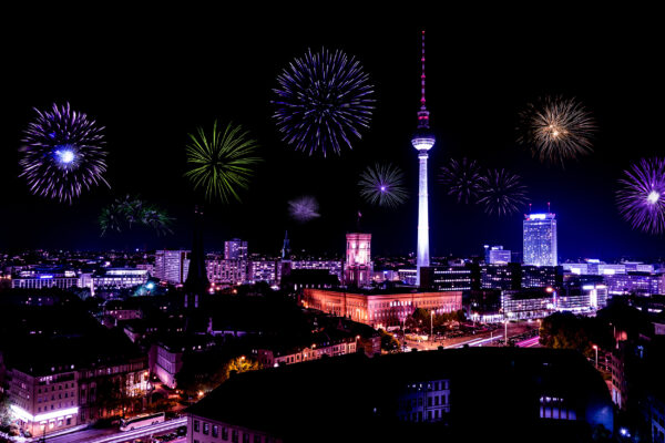 Berlin Silvester Feuerwerk