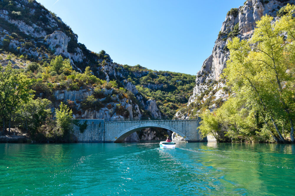 Frankreich Provence Verdon Brücke