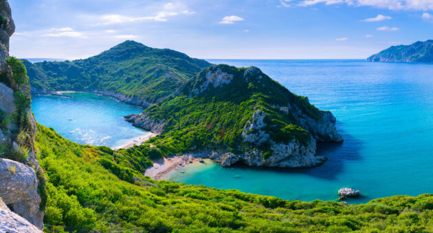 Griechenland Korfu Agios Stefanos Cape