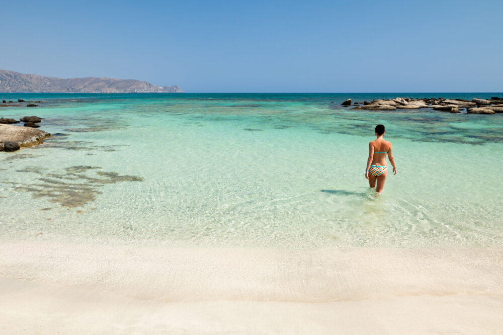 Griechenland Kefalonia Elafomisi Strand