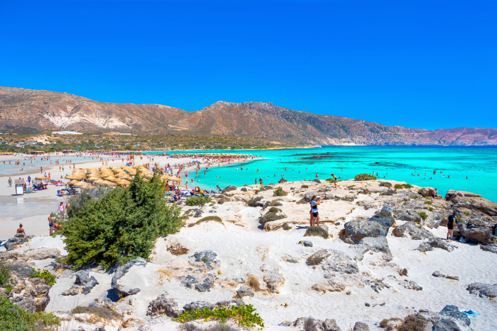Griechenland Kreta Elafonisi Strand