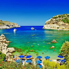 Auszeit auf Rhodos: 6 Tage im TOP 4* Strandhotel mit All Inclusive, Flug & Extras