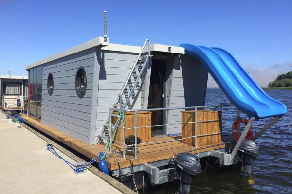 Polen 5 Tage im eigenen Hausboot mit Rooftop