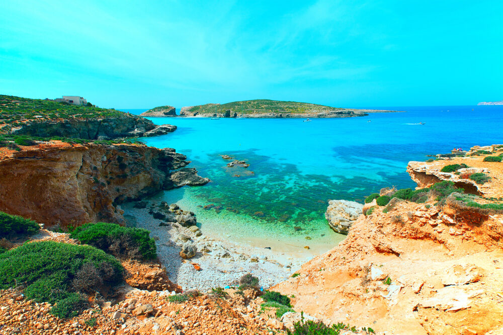 Malta Bucht Strand