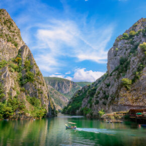 Mazedonien See Schlucht