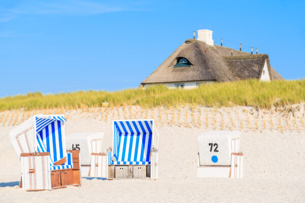 Niederlande Dünen Strandkorb