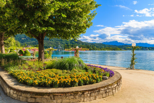 Österreich Wörthersee Promenade