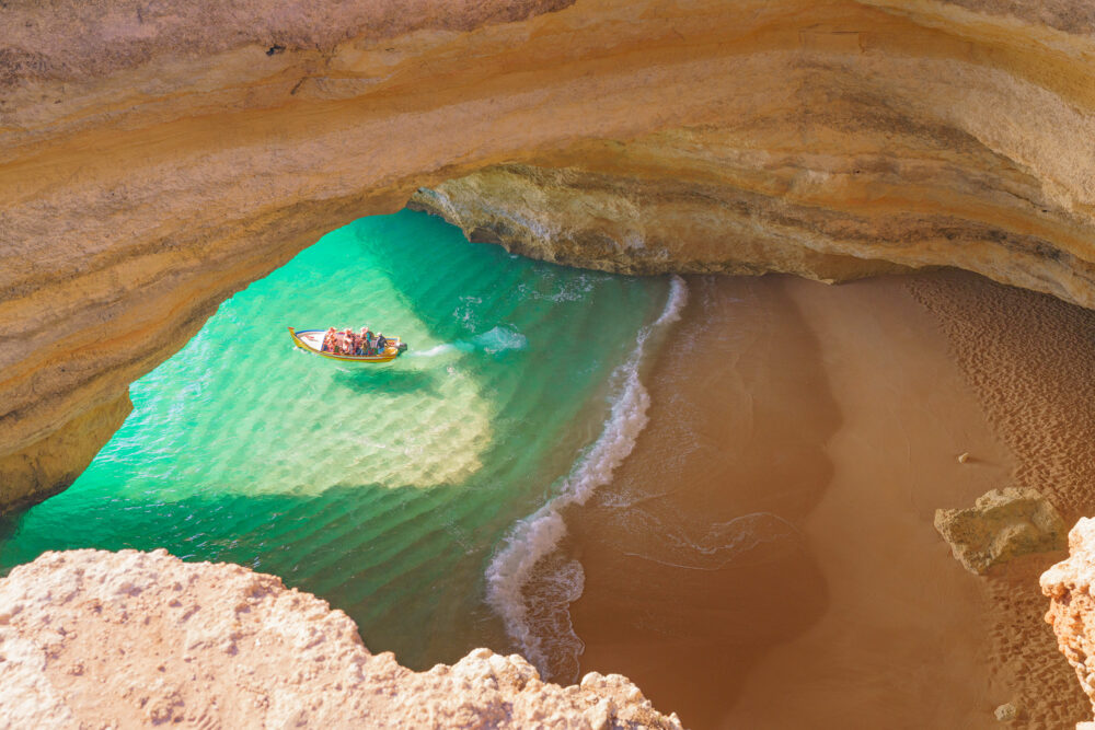 Portugal Algarve Höhle