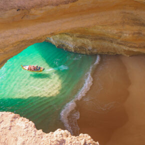 Portugal Algarve Höhle