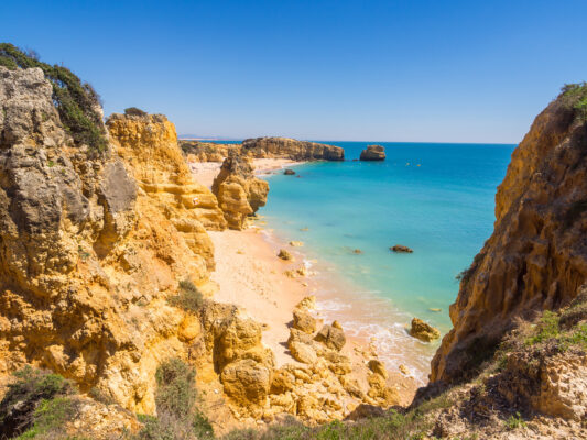 Portugal Algarve Praia de Sao Rafael Strand