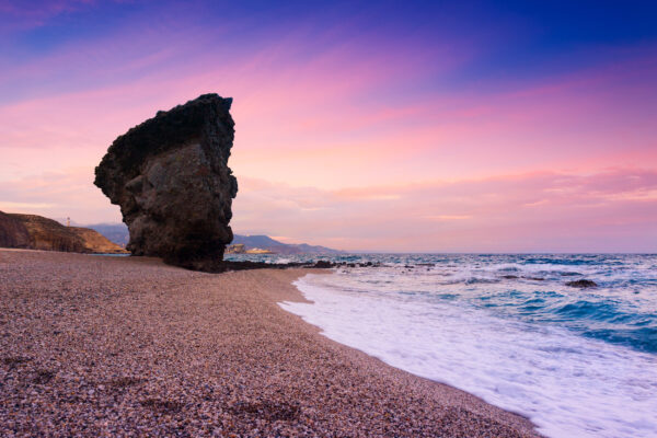 Spanien Almeria Playa de Los Muertos