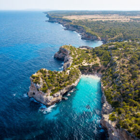 Spanien Mallorca Port de Pollenca Bucht