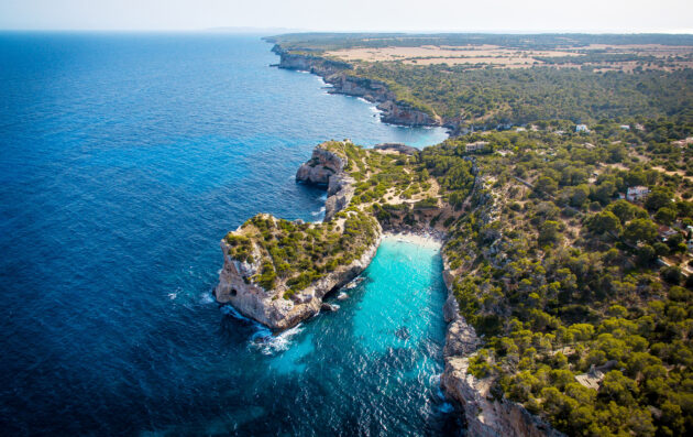 Spanien Mallorca Port de Pollenca Bucht