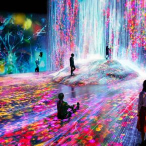 Teamlab Borderless Walpaper