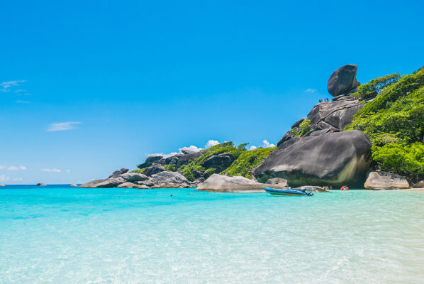 Thailand Phuket Similan Rock Island