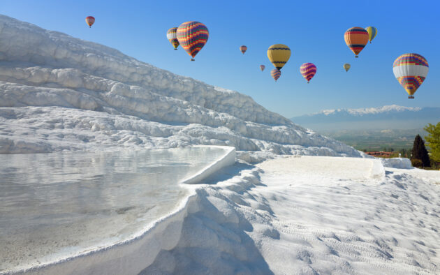 Türkei Pamukkale Quellen