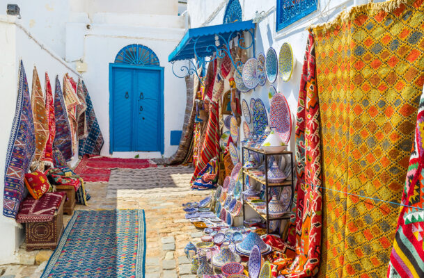 Tunesien Sidi Bou Said Markt