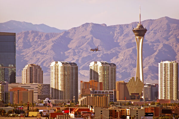 USA Las Vegas Cityscape