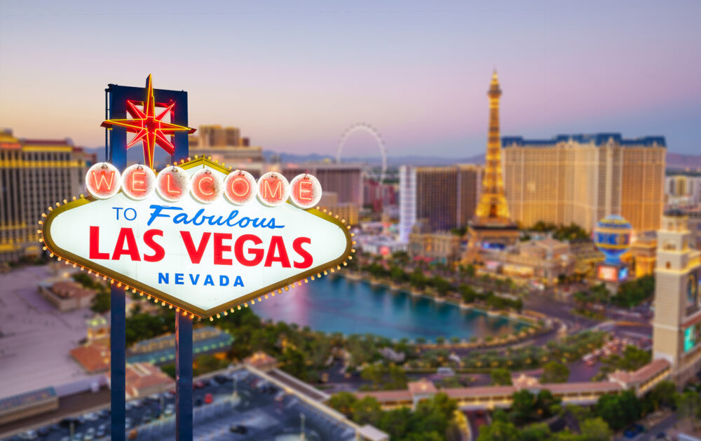 USA Las Vegas Welcome Sign