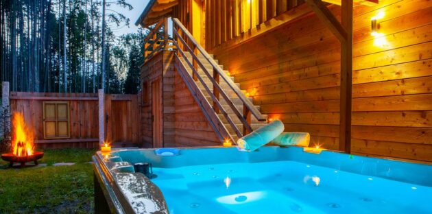 Bayern Chalets Ainring Whirlpool