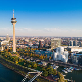 Duesseldorf Medien Hafen