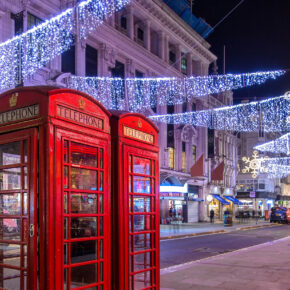 Zum Weihnachtsshopping nach London: 3 Tage übers Wochenende mit TOP 3* Hotel & Flug nur 128€