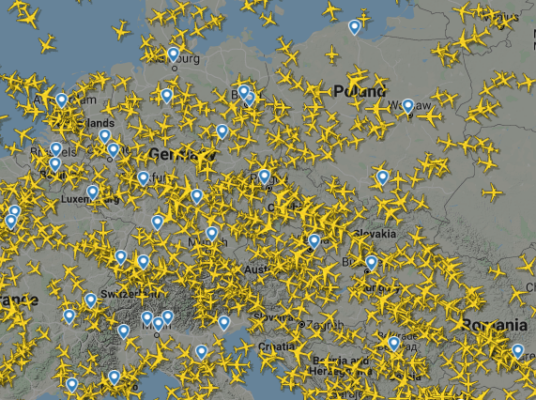 Flightradar24 Übersicht