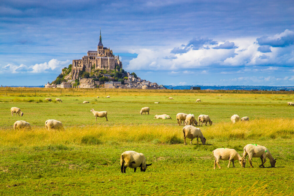 Frankreich Bretagne Le Mont Saint Michel