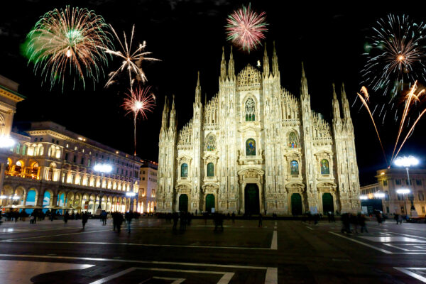 Italien Mailand Silvester