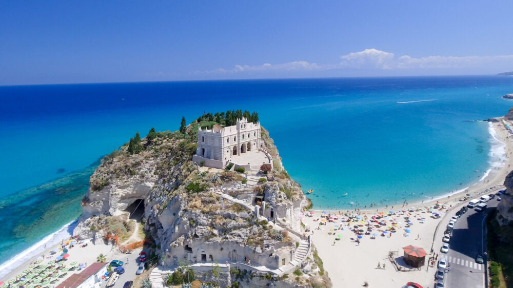 Italien Tropea Küstenlinie