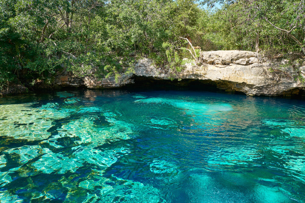 Mexiko Riviera Maya Cenote