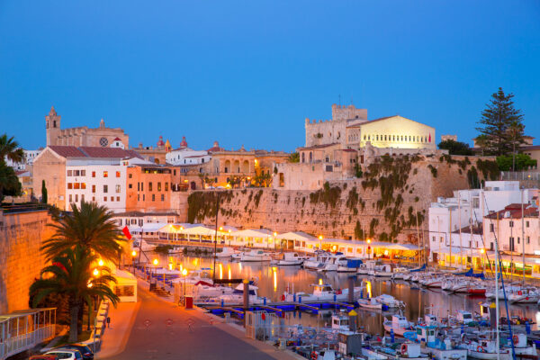 Spanien Menorca Marina Port