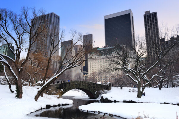 USA New York Central Park Winter