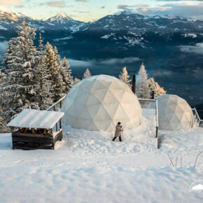 Glamping in der Schweiz: 2 Tage im luxuriösen Whitepod mit Frühstück nur 127€ Glamping in der Schweiz: 2 Tage im luxuriösen Whitepod mit Frühstück nur 127€